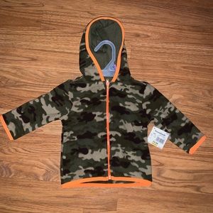 Garanimals Camo Printed Fleece Hoodie - 12M